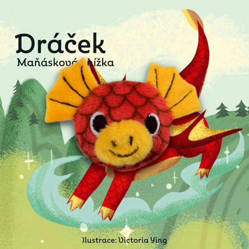 Maňásková knížka - Dráček
