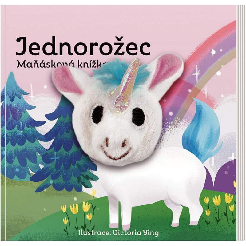 Maňásková knížka - Jednorožec
