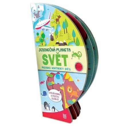 Knížka rozkládací globus - SVĚT