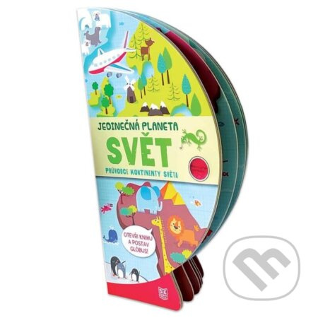 Knížka rozkládací globus - SVĚT