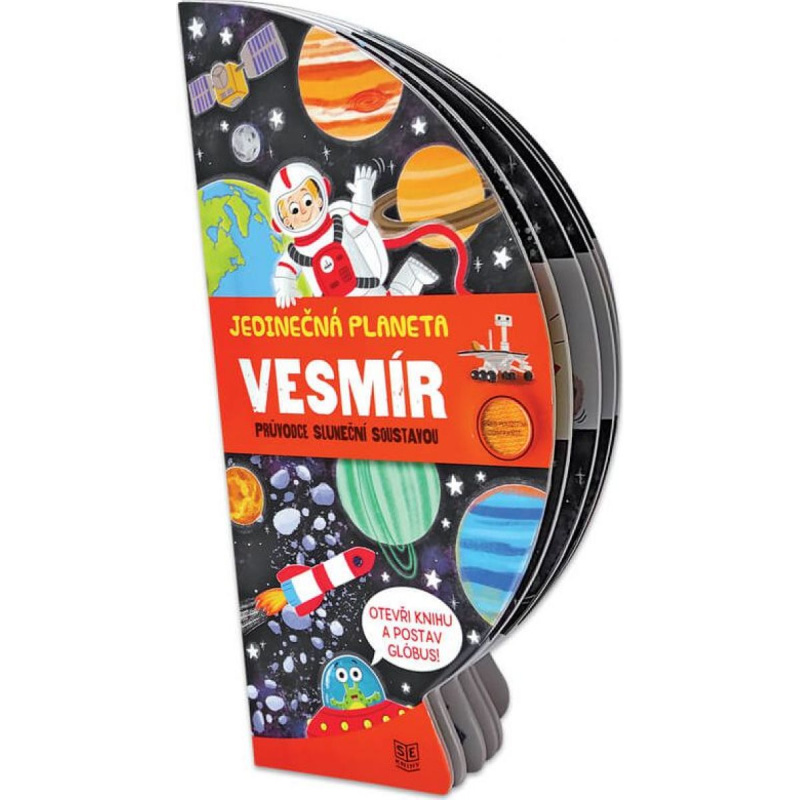 Knížka rozkládací globus - VESMÍR