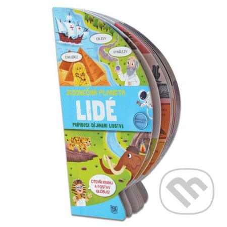 Knížka rozkládací globus - LIDÉ