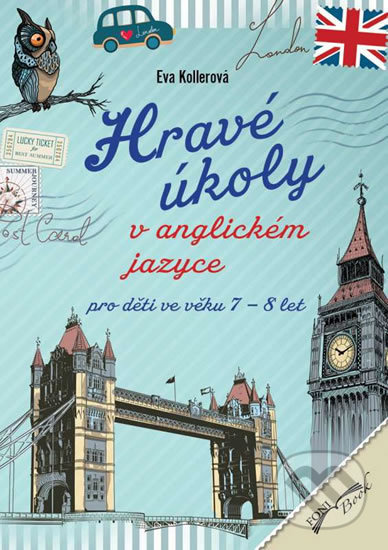 Foni book Hravé úkoly v anglickém jazyce pro děti ve věku 7-8 let