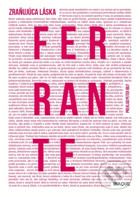 Zraňujúca láska - Elena Ferrante - kniha z kategorie Společenská beletrie