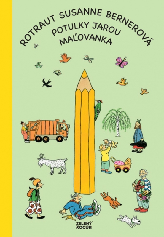 Potulky jarou - maľovanka - Rotraut Susanne Berner - kniha z kategorie Omalovánky
