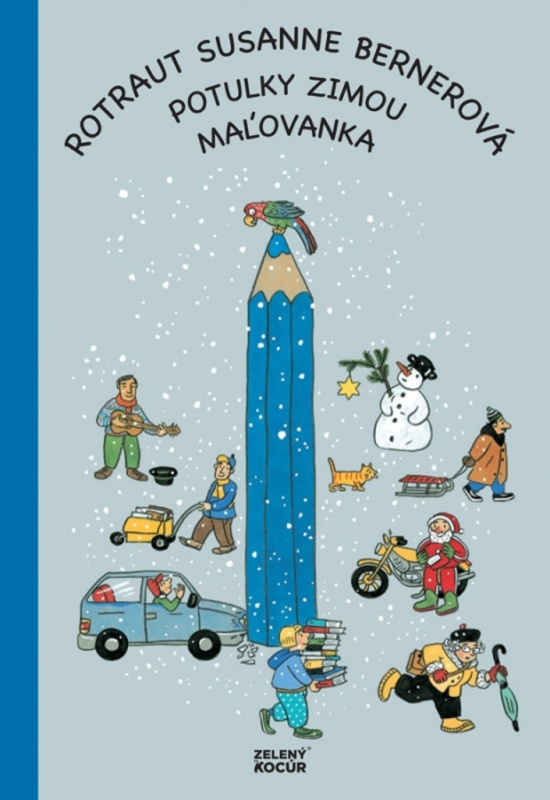 Potulky zimou - maľovanka - Rotraut Susanne Berner - kniha z kategorie Omalovánky