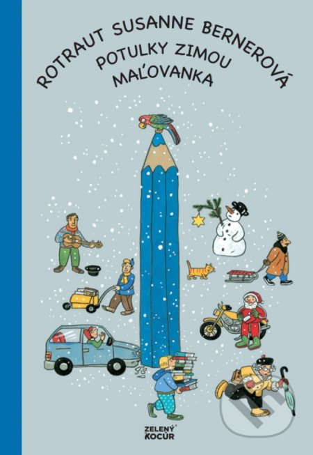 Potulky zimou - maľovanka - Rotraut Susanne Berner - kniha z kategorie Omalovánky