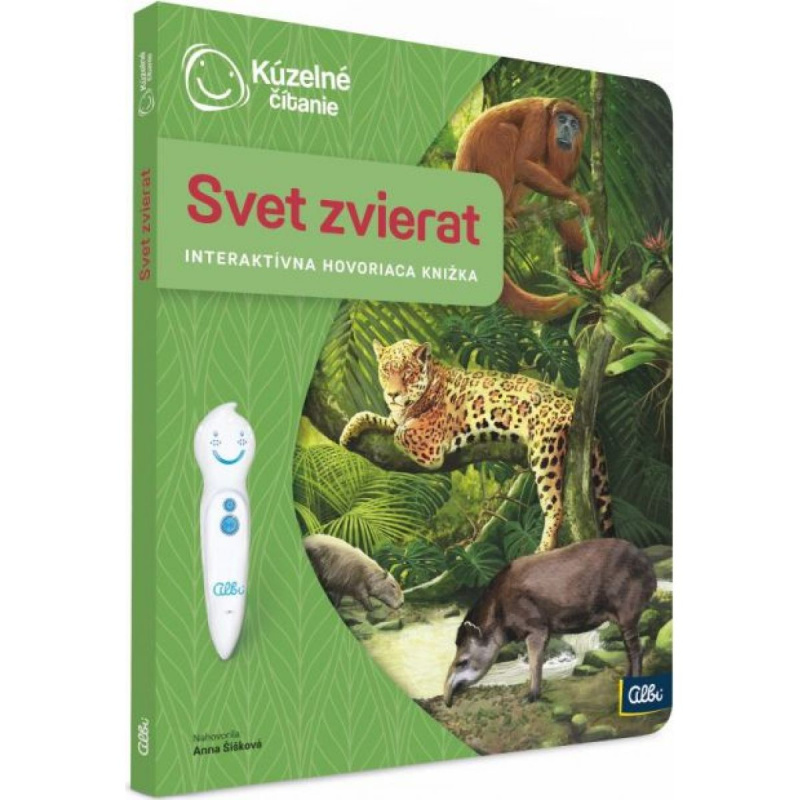 Albi Kouzelné čtení Kniha Svet zvierat SK