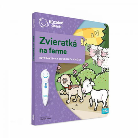 Albi Kouzelné čtení Kniha Zvířátka na farmě SK