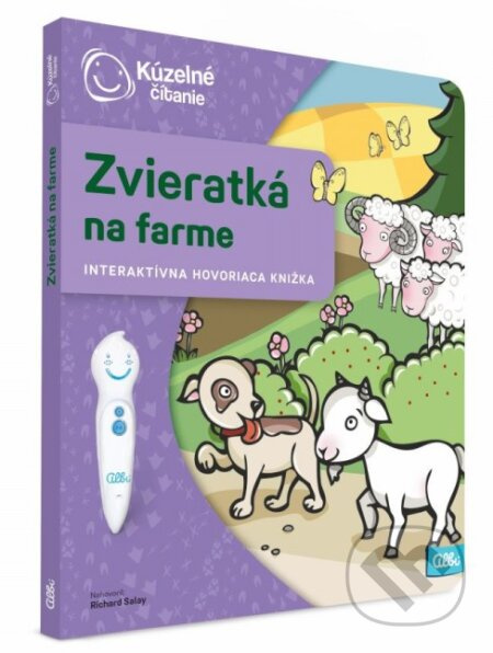 Albi Kouzelné čtení Kniha Zvířátka na farmě SK