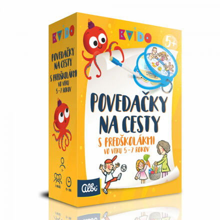 Albi Kvído - Povedačky na cesty - predškoláci 5+ SK