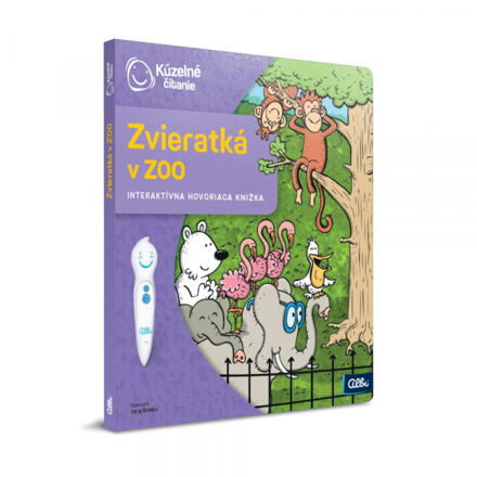 Albi Kouzelné čtení Kniha Zvířátka v Zoo SK