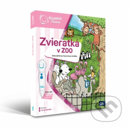 Albi Kouzelné čtení Kniha Zvířátka v Zoo SK