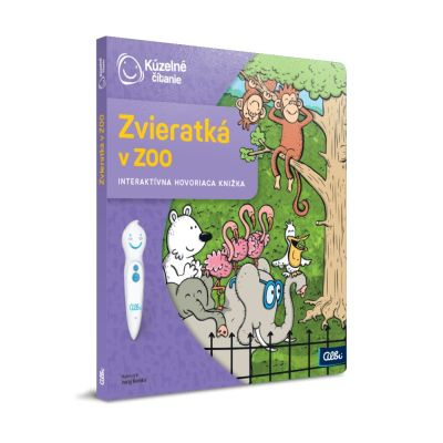 Albi Kouzelné čtení Kniha Zvířátka v Zoo SK