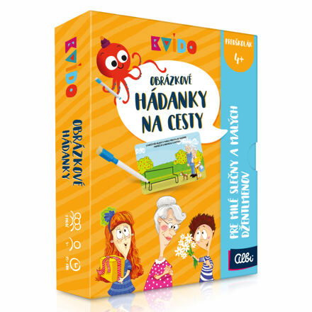 Albi Obrázkové hádanky na cesty - Pro slečny a džentlmeny SK
