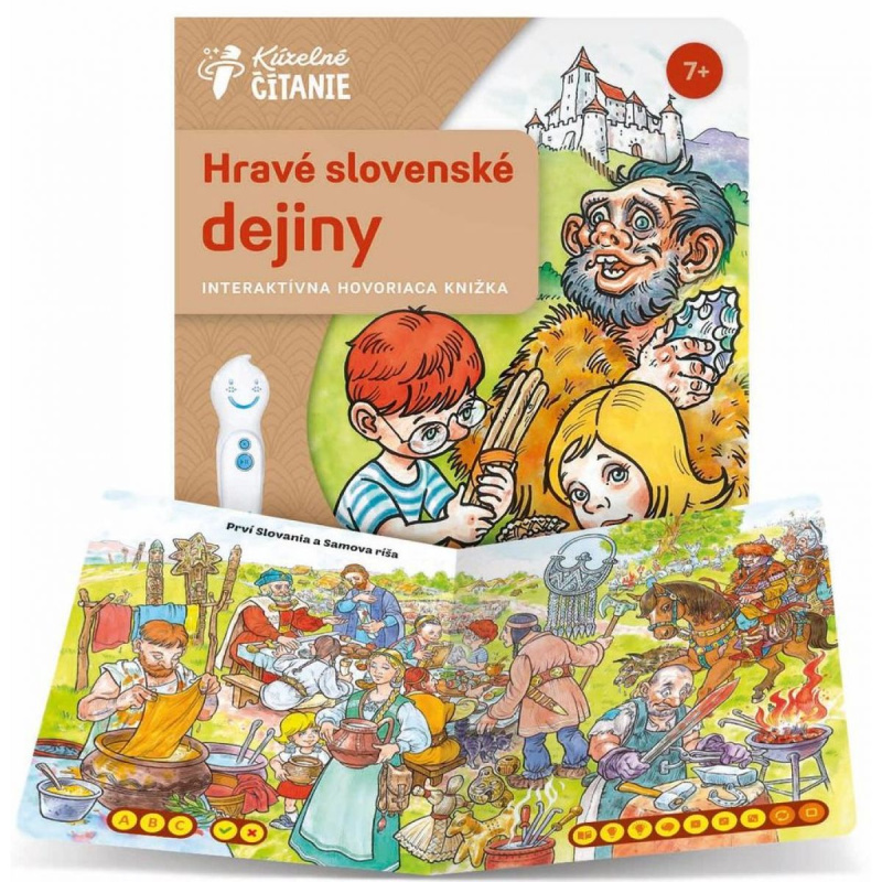 Albi Kúzelné čítanie Kniha Hravé slovenské dejiny SK verze