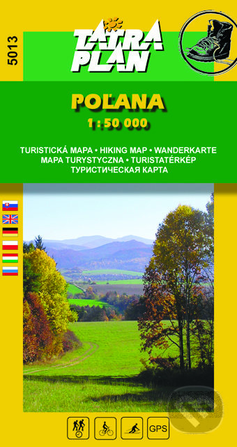 Poľana - Turistická mapa 1:50 000