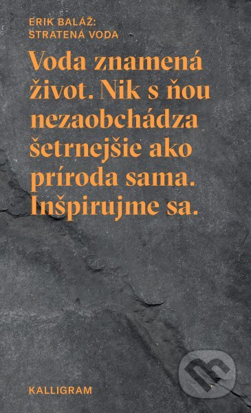Stratená voda - Erik Baláž - kniha z kategorie Beletrie