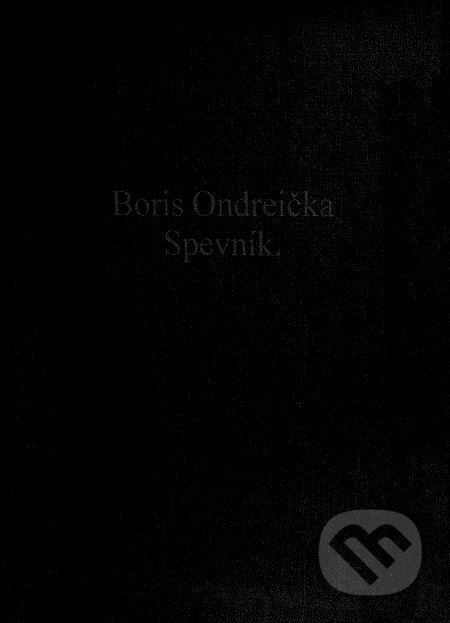 Spevník - Boris Ondreička - kniha z kategorie Poezie
