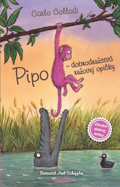 Pipo - dobrodružstvá ružovej opičky - Carlo Collodi, Axel Scheffler (ilustrátor) - kniha z kategorie Pohádky