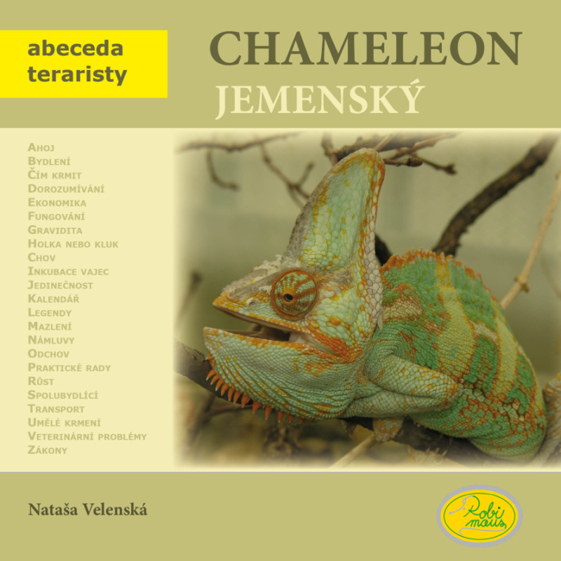 Chameleon jemenský - Abeceda teraristy