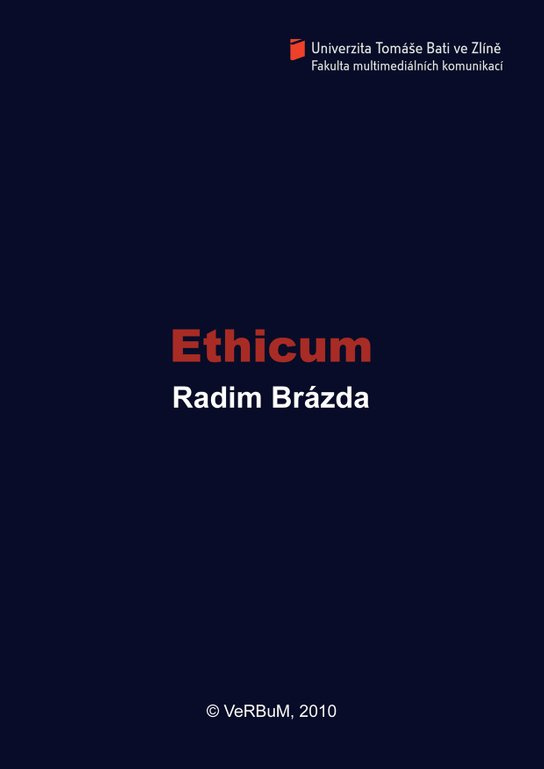 Ethicum -  Radim Brázda