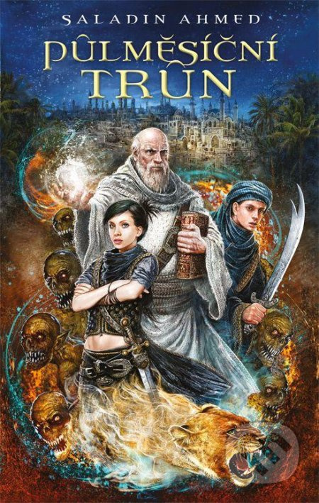 Půlměsíční trůn - Ahmed Saladin - kniha z kategorie Fantasy