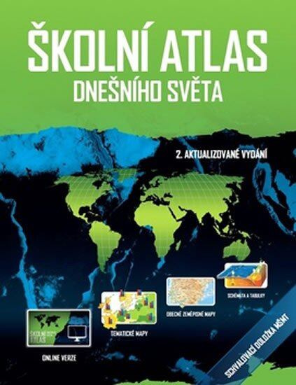 Školní atlas dnešního světa - kol.