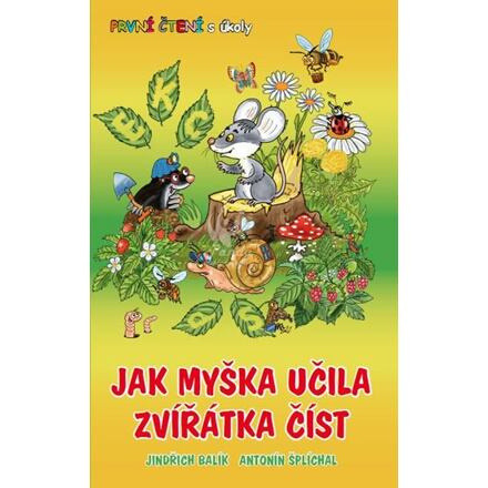 Jak myška učila zvířátka číst - První čtení s úkoly