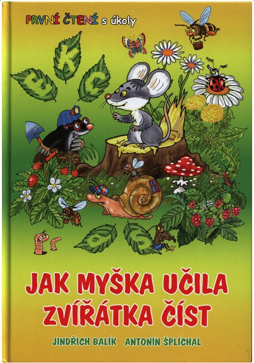 Jak myška učila zvířátka číst - První čtení s úkoly
