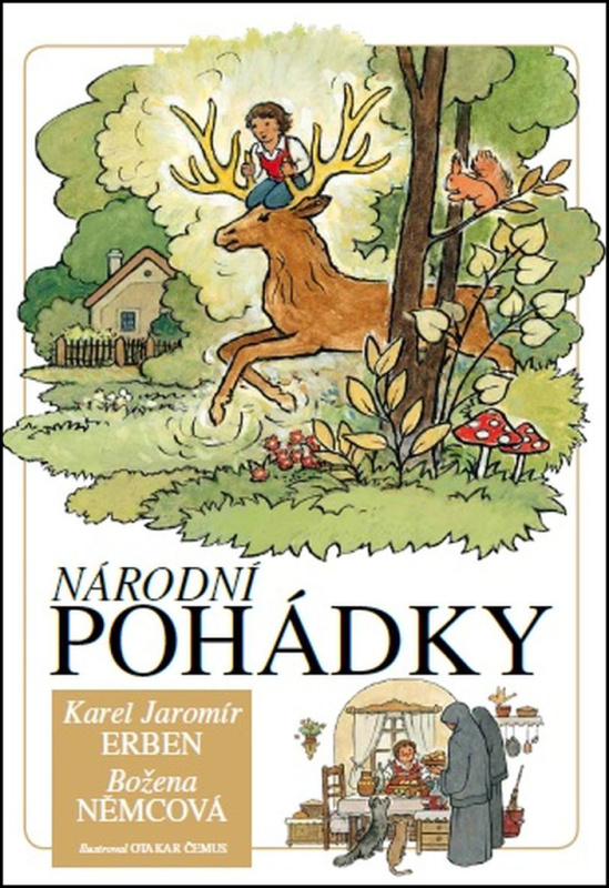 Národní pohádky - Karel Jaromír Erben, Božena Němcová, Otakar Čemus (ilustrácie)