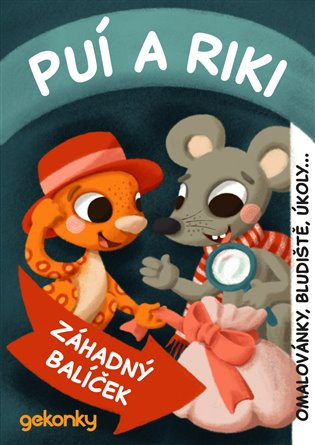 Puí a Riki: Záhadný balíček - Vladimír Svozil - kniha z kategorie Omalovánky