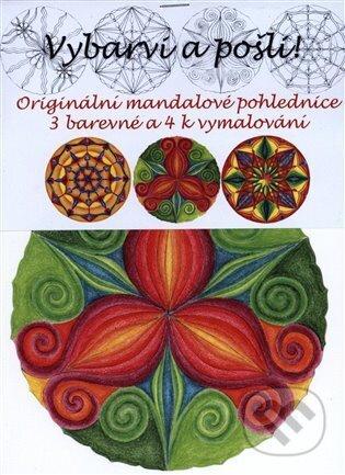 Vybarvi a pošli - originální mandalové pohlednice - Dita Vořechovská