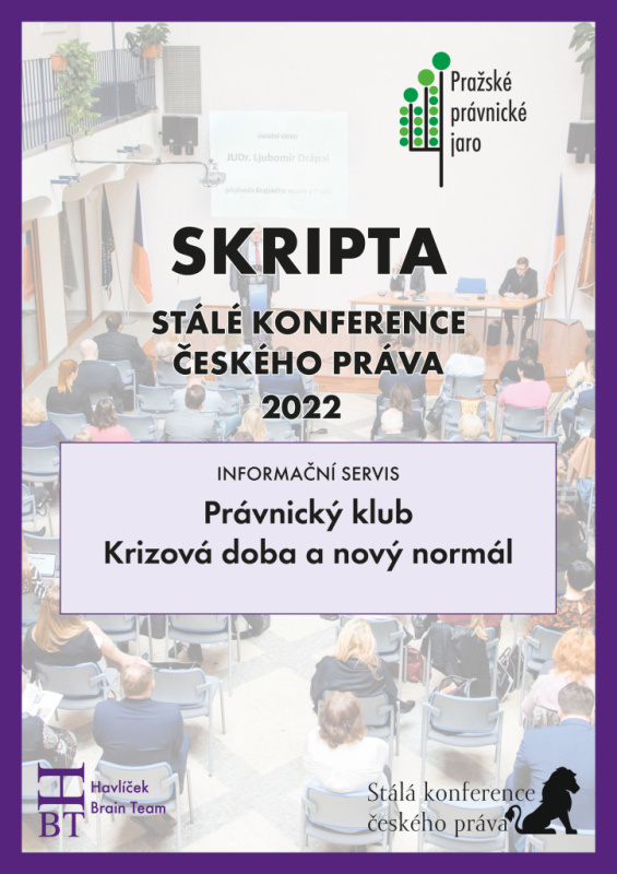 Skripta SKČP: Právnický klub Krizová doba a nový normál - kniha z kategorie Právo