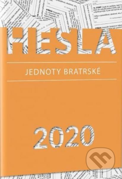 Hesla Jednoty bratrské 2020 - kniha z kategorie Křesťanství