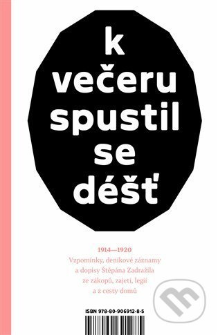 K večeru spustil se déšť - Jindřich Janíček, Štěpán Zadražil