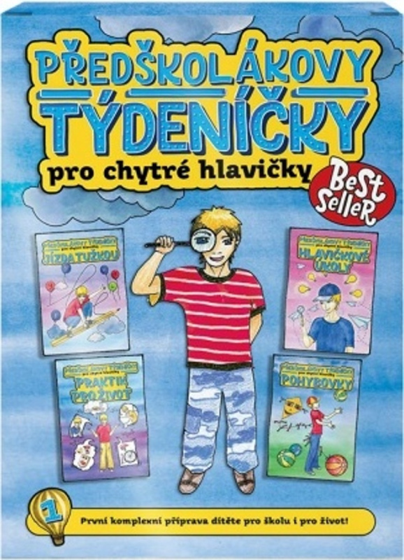 Předškolákovy týdeníčky pro chytré hlavičky - Věra Tautová, Jana Martincová