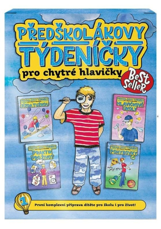 Předškolákovy týdeníčky pro chytré hlavičky - Věra Tautová, Jana Martincová