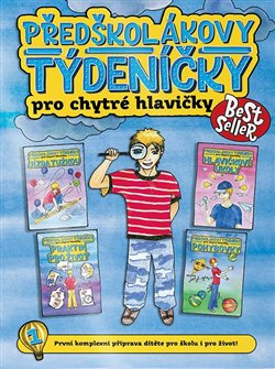 Předškolákovy týdeníčky pro chytré hlavičky - Věra Tautová, Jana Martincová