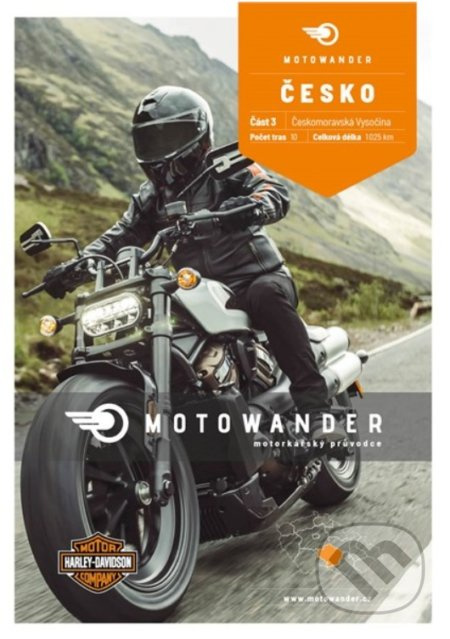 Motowander Česko 3 (Kraj Vysočina) - kniha z kategorie Cestopisy z Evropy