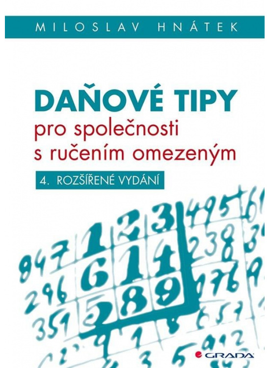 Daňové tipy pro společnosti s ručením omezeným GRADA Publishing, a. s.