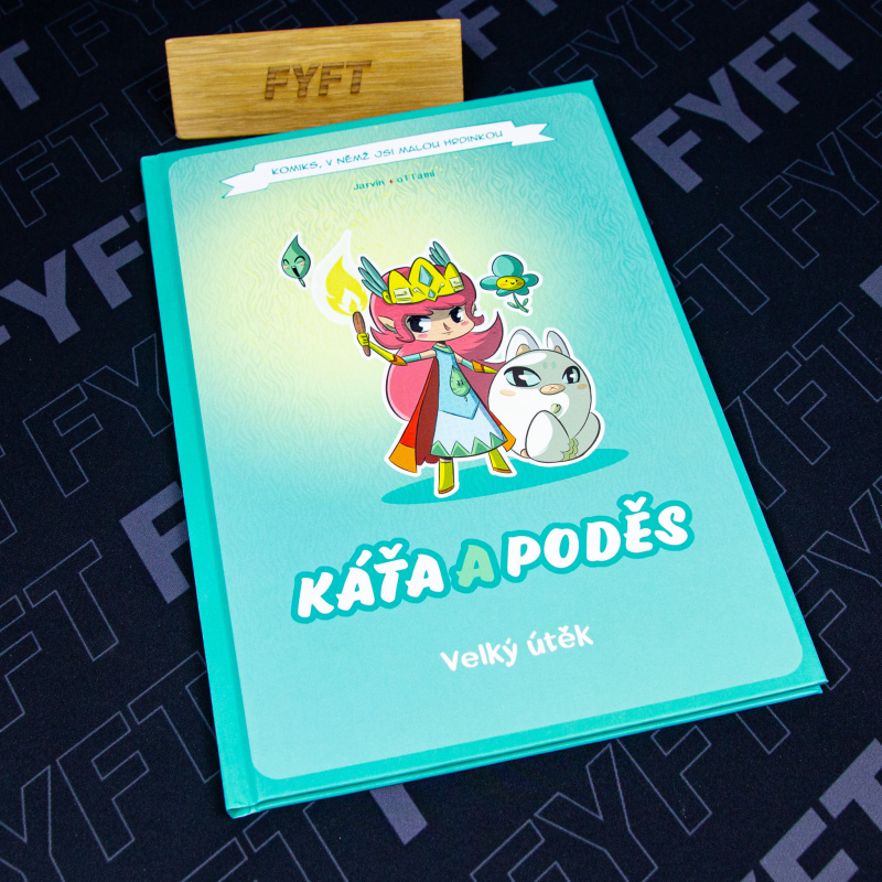 Komiks, v němž jsi malou hrdinkou: Káťa a poděs - Velký útěk