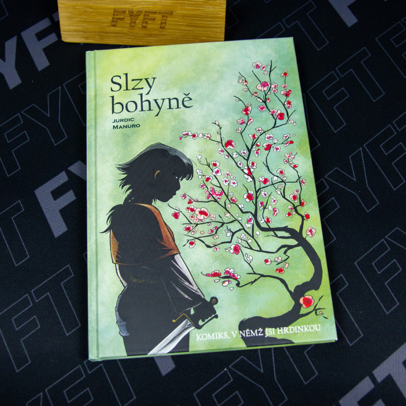 Komiks, v němž jsi hrdinkou - Slzy bohyně - Manuro