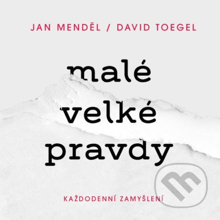Malé velké pravdy: Každodenní zamyšlení - Jan Menděl, David Toegel