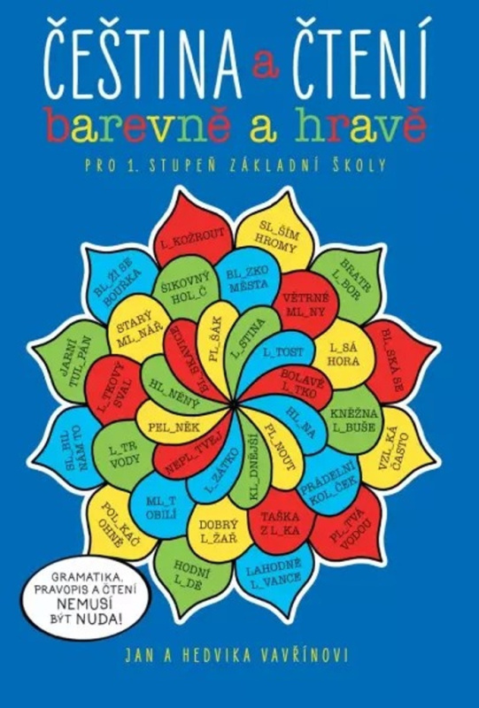 Čeština a čtení - barevně a hravě - pracovní sešit - Jan Vavřín