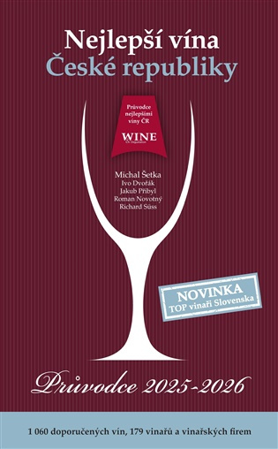 Nejlepší vína České republiky 2025/2026 - Michal Šetka - kniha z kategorie Podle potraviny