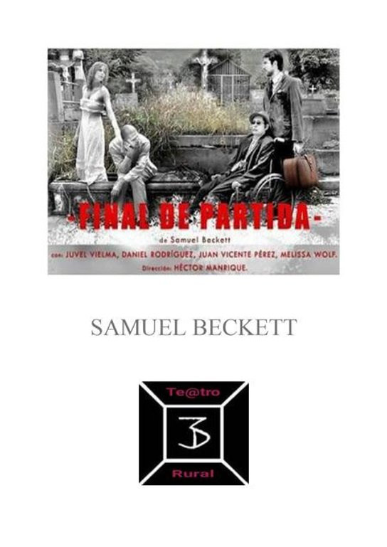 Final de partida -  Samuel Beckett