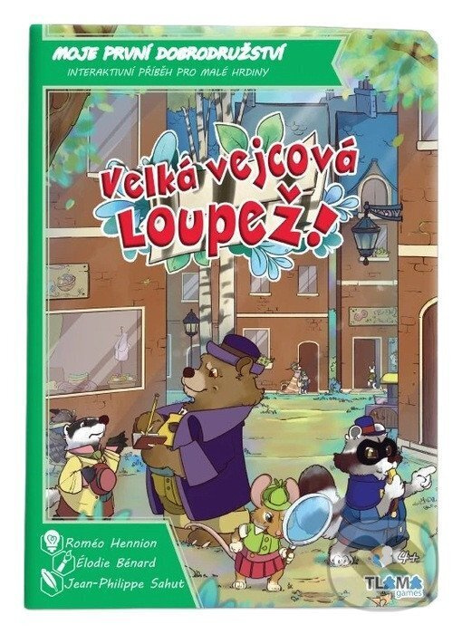 Velká vejcová loupež! - kniha z kategorie Detektívky
