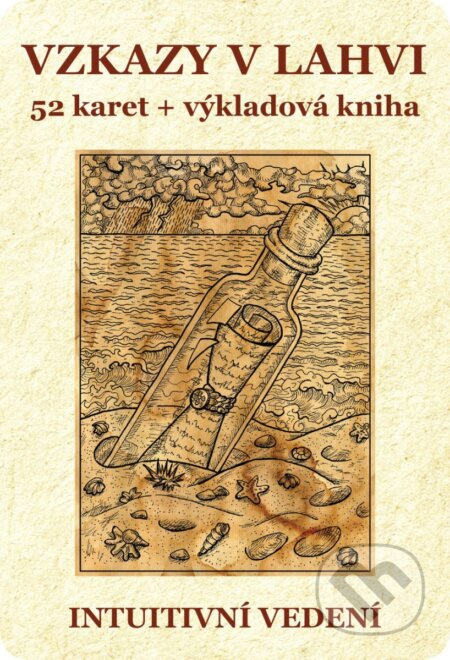 Vzkazy v lahvi (52 karet + výkladová kniha) - Veronika Kovářová - kniha z kategorie Seberozvoj