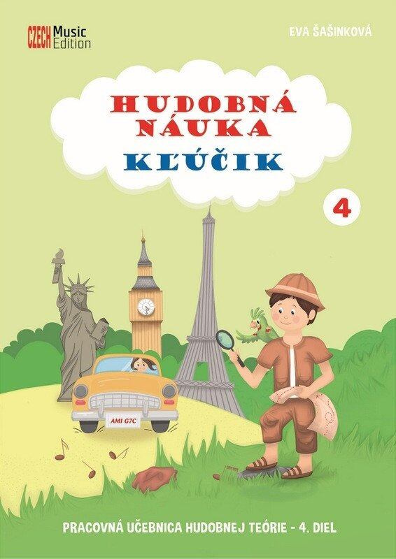 Hudobná náuka Kľúčik 4 (Pracovná učebnica hudobnej teórie 4. diel) - kniha z kategorie 1. stupeň